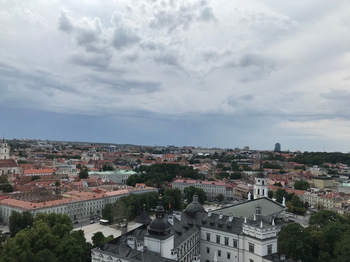 Sightseeing in Vilnius